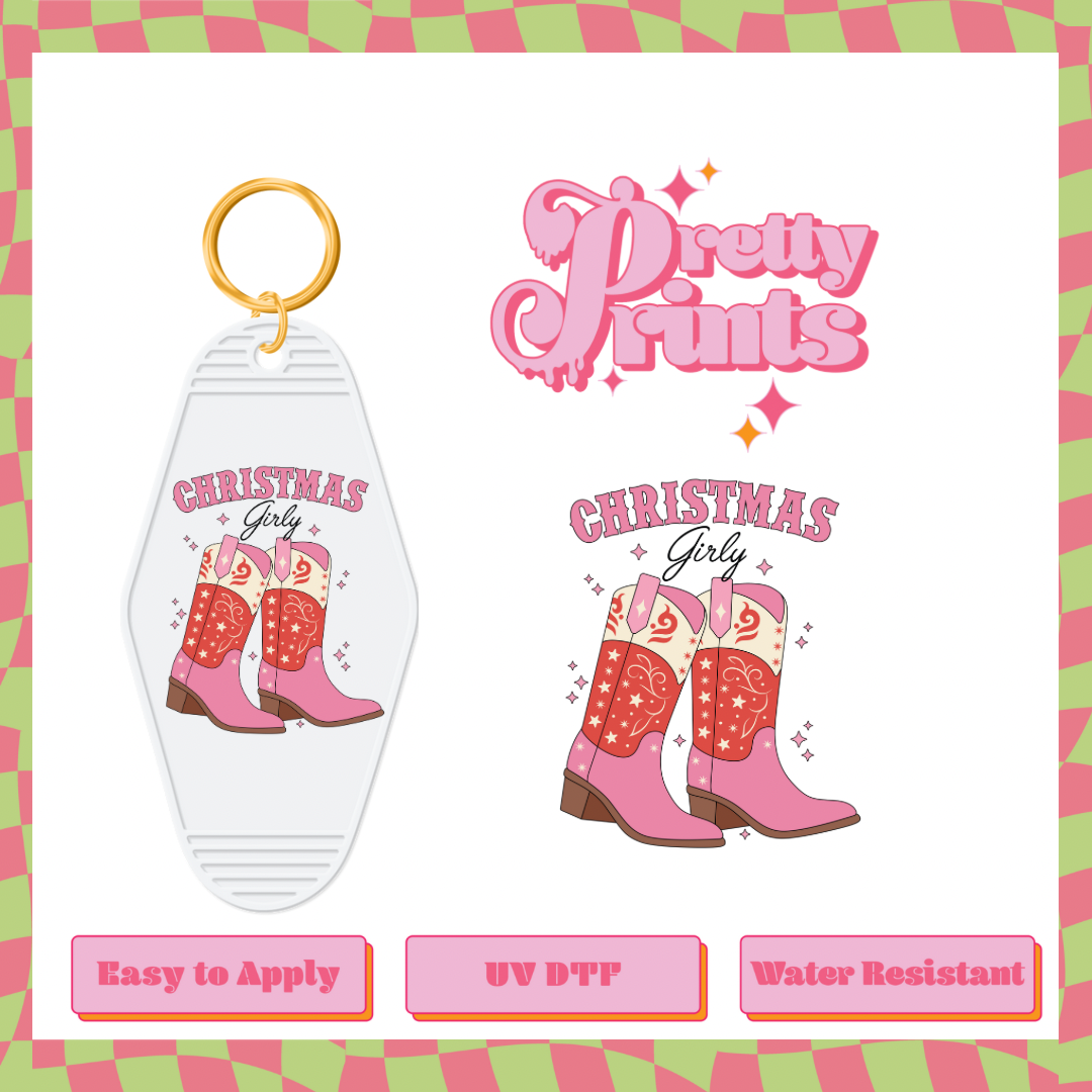Uvdtf Christmas Girly