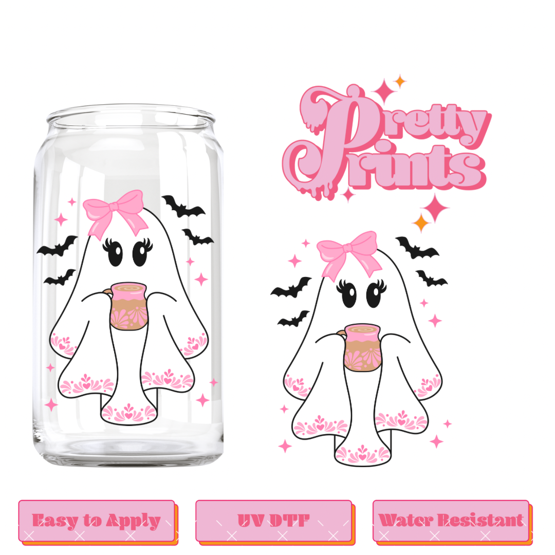 UVDTF Talavera Cafecito Ghost (pink)