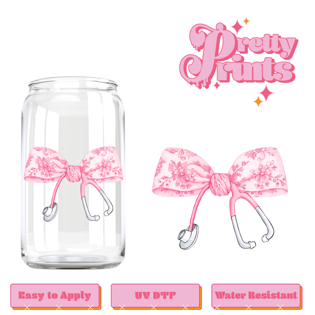 Uvdtf Nurse Bow (pink)