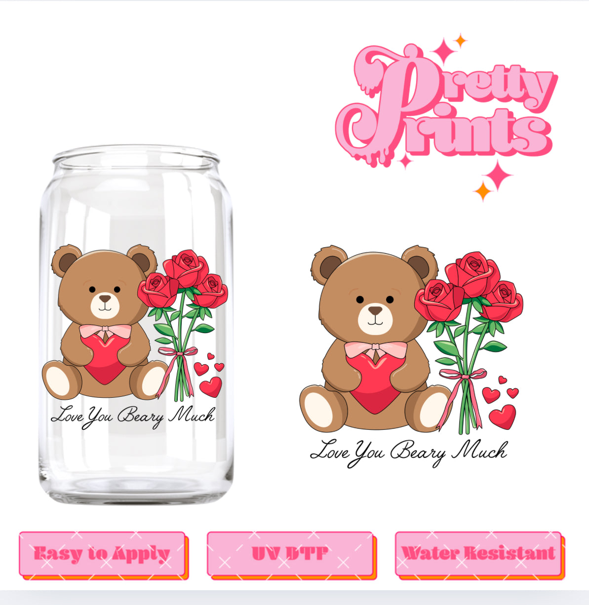 Uvdtf I Love You Beary Much