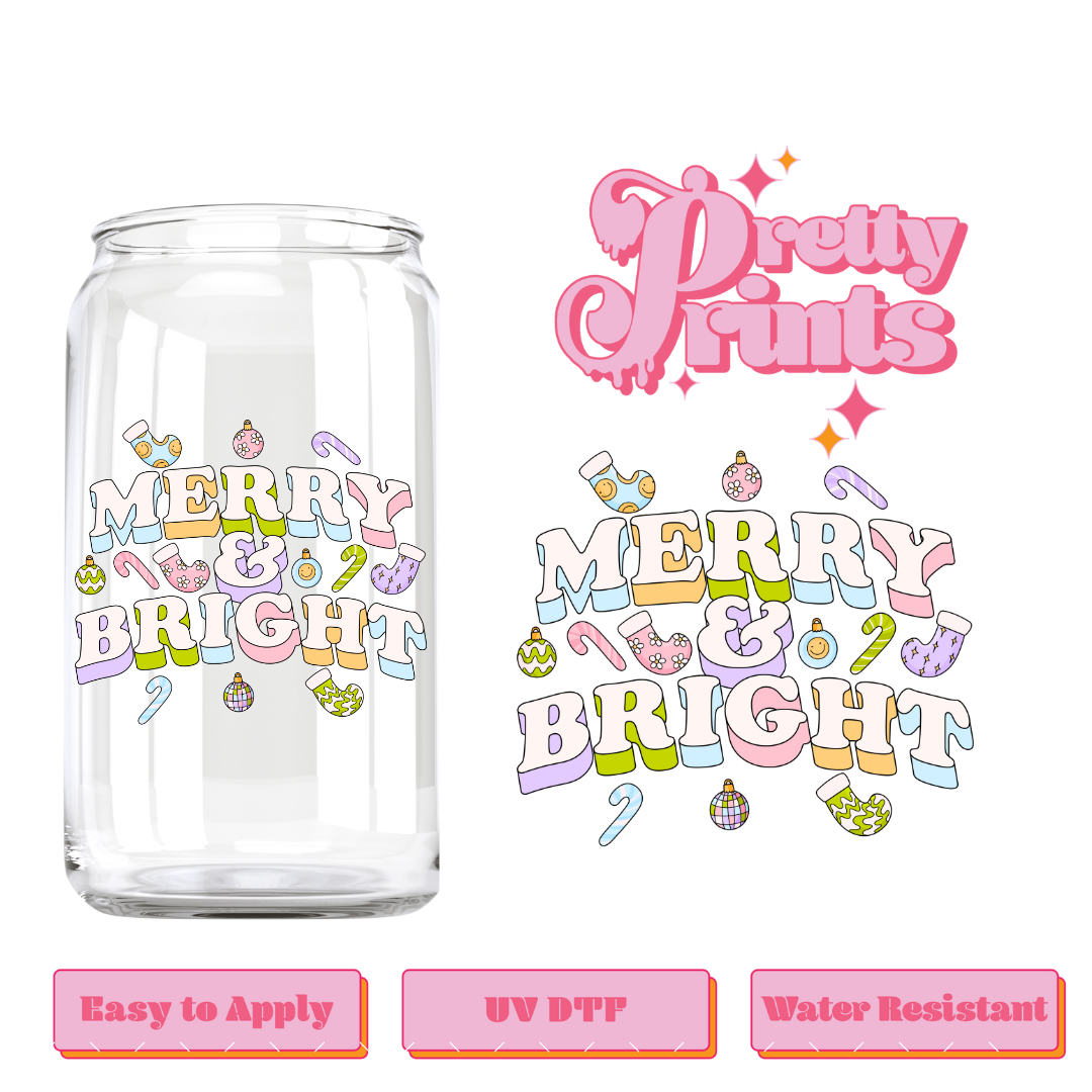 Uvdtf Merry And Bright