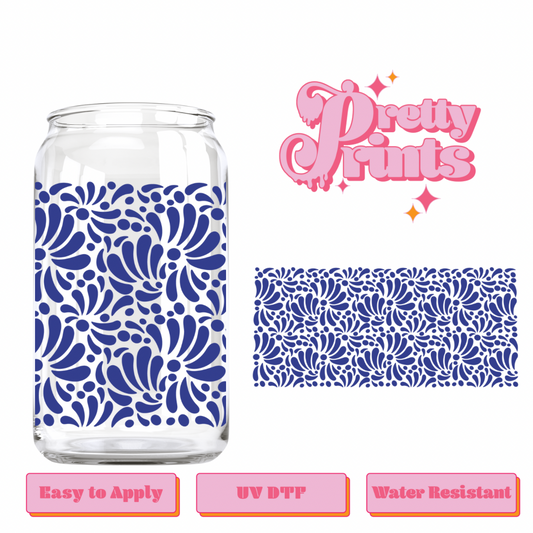 Uvdtf Talavera blue