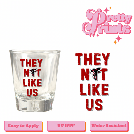 Uvdtf shot glass