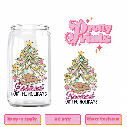 Uvdtf Booked For The Holidays (pink)