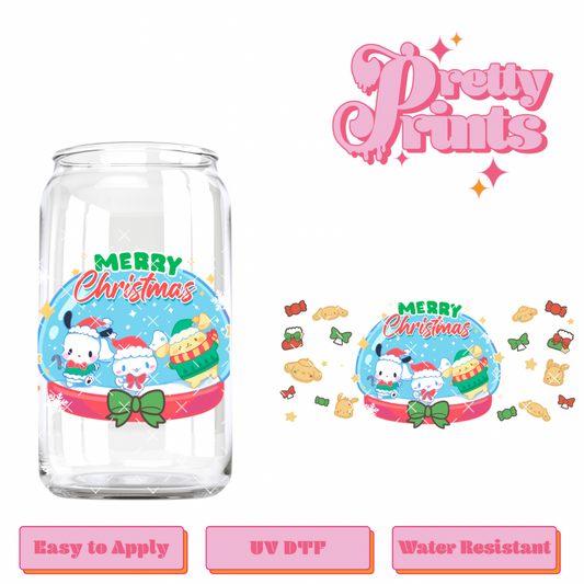 Uvdtf Kawaii Snow Globe