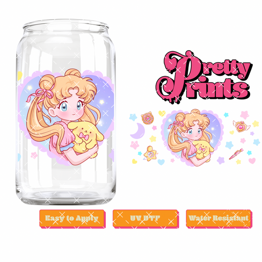 UVDTF sailor princess & Pom Pom