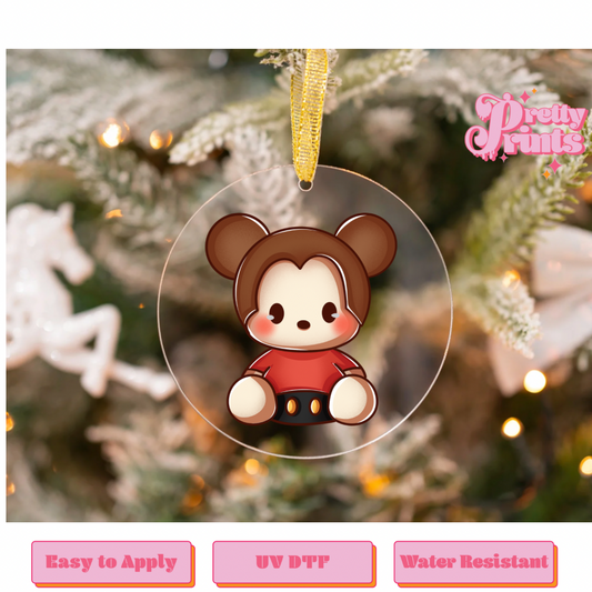 UVDTF DECAL ORNAMENT Christmas mm