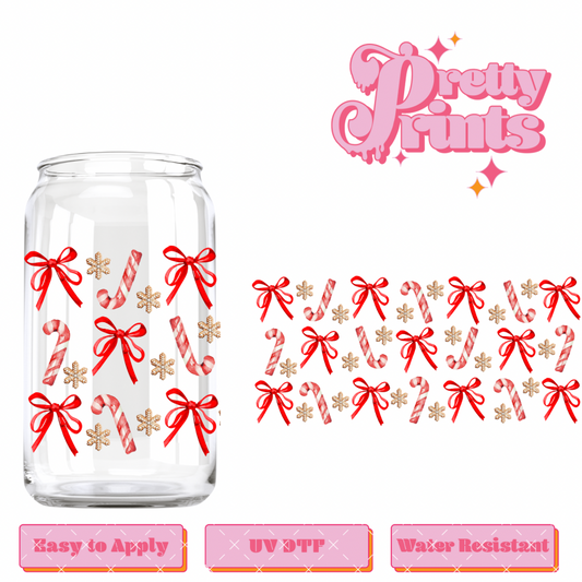 Uvdtf candy cane coquette