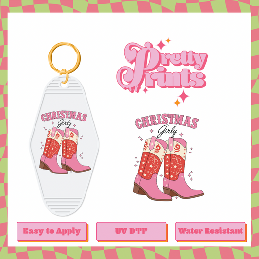 Uvdtf Christmas Girly