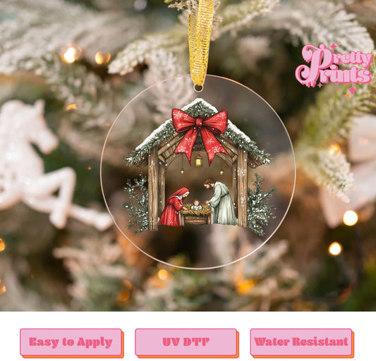 UVDTF DECAL ORNAMENT