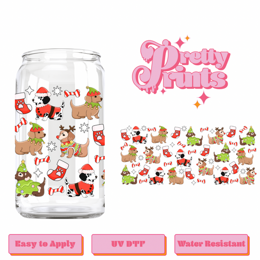 Uvdtf Christmas Puppys