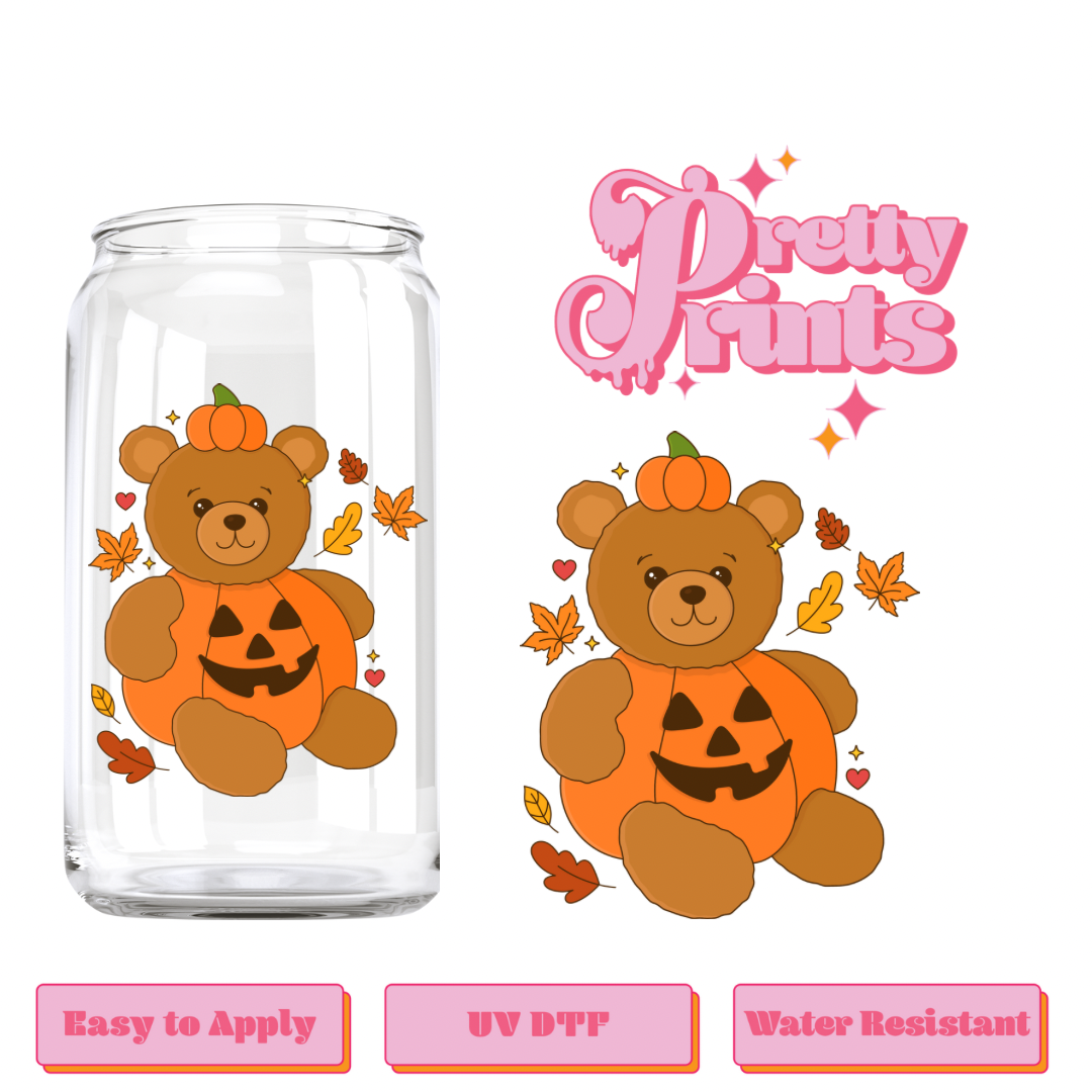 Uvdtf Pumpkin Bear