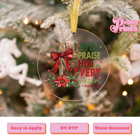 UVDTF DECAL ORNAMENT