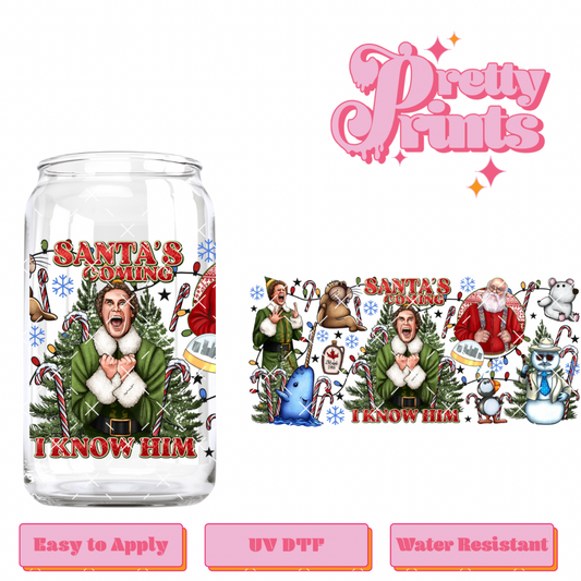 Uvdtf Santas coming!! I know him!!