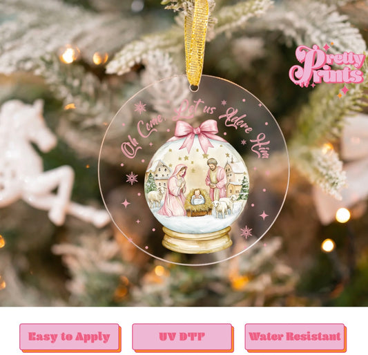 UVDTF DECAL ORNAMENT