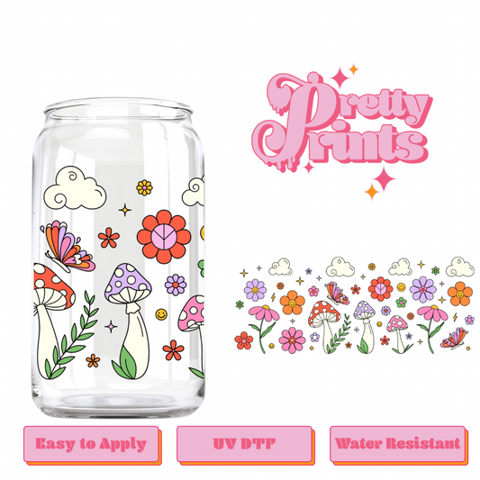 UVDTF Mushi Flowers