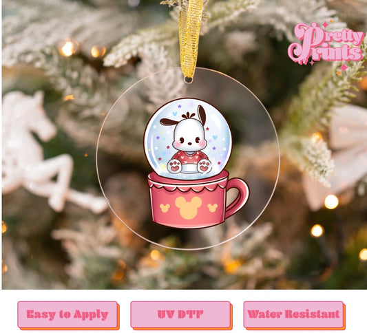 UVDTF DECAL ORNAMENT Christmas p