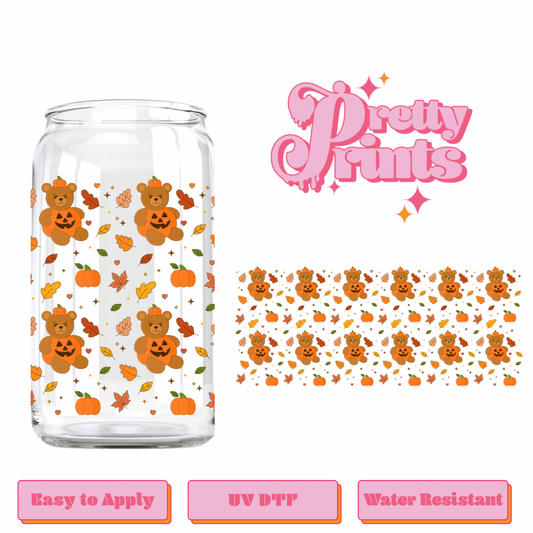 UVDTF PUMPKIN BEARS