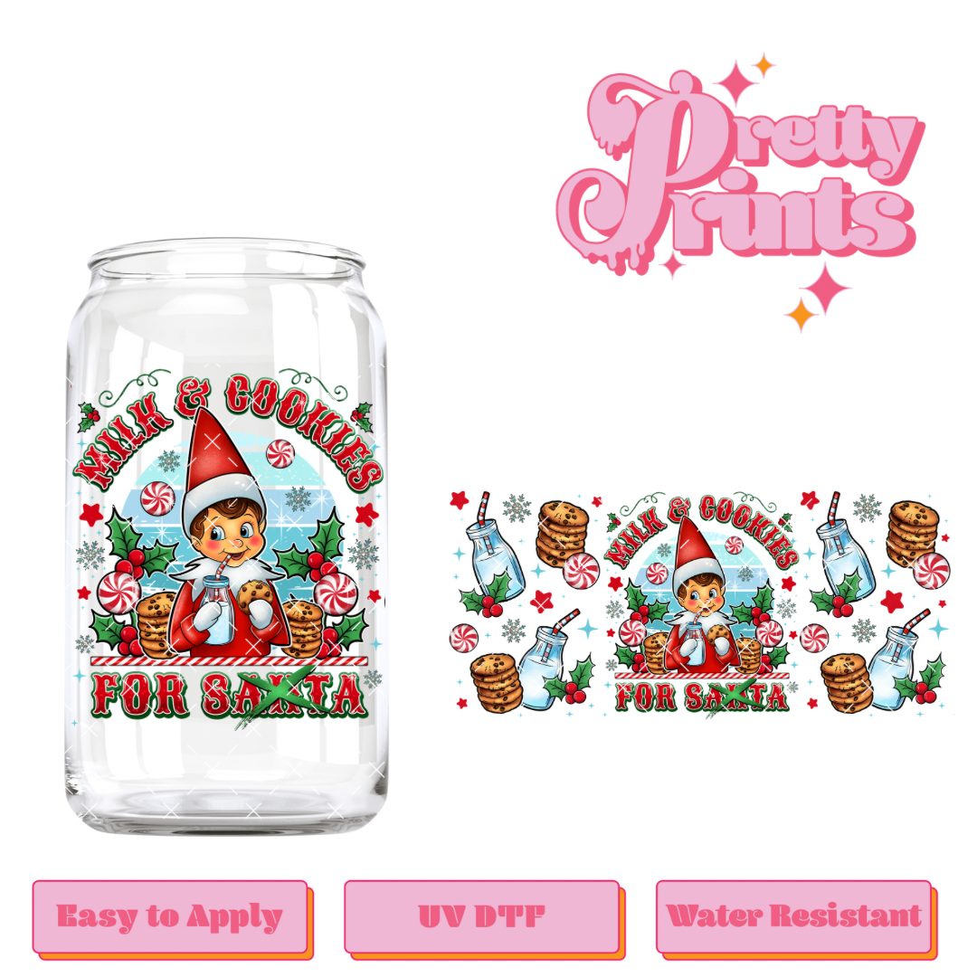 Uvdtf Milk and cookies for Santa (male)