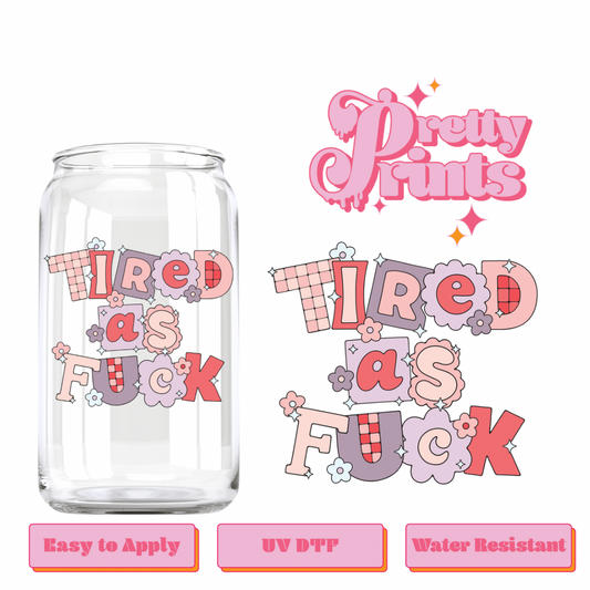 Uvdtf tired as f purple