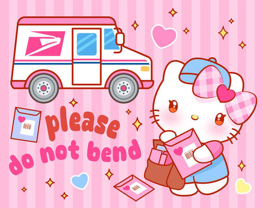 Please Donot Bend Shipping Labels