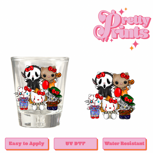 Uvdtf shot glass hk horror