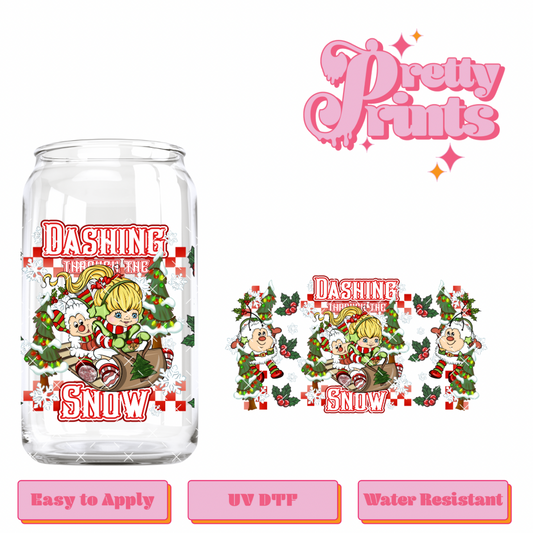 Uvdtf Dashing Through The Snow