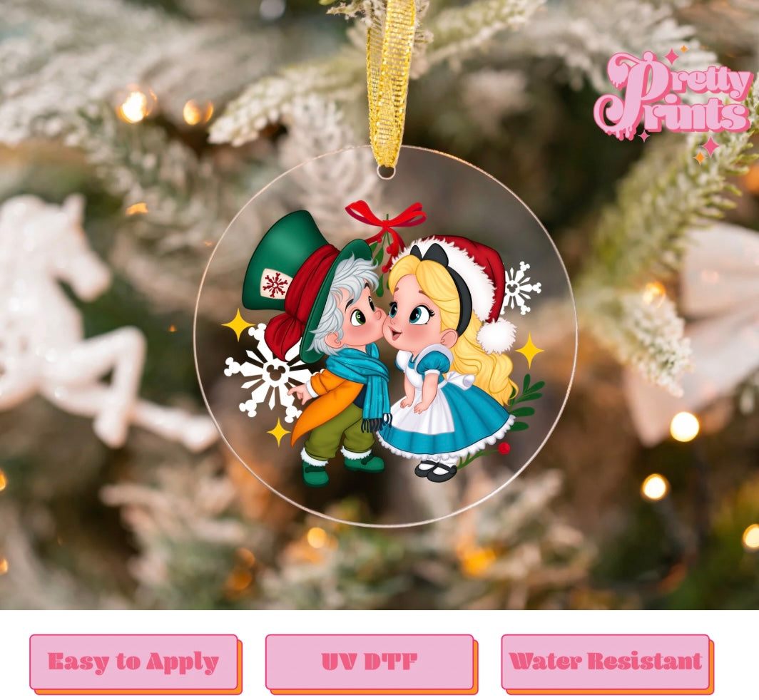 UVDTF DECAL ORNAMENT Al Christmas