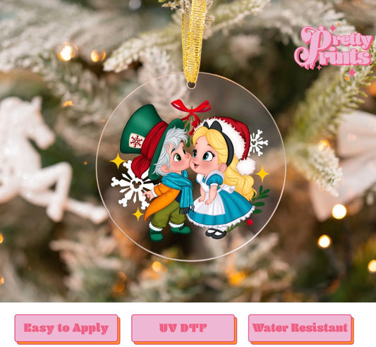UVDTF DECAL ORNAMENT Al Christmas