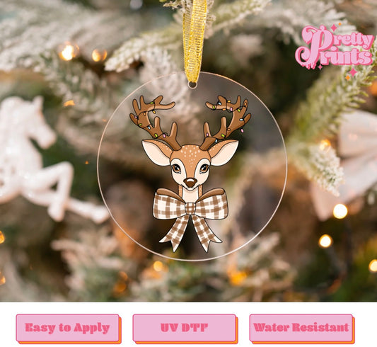 UVDTF DECAL ORNAMENT Christmas