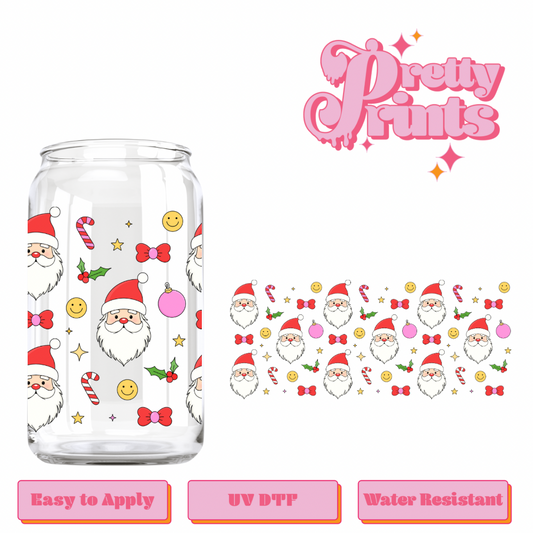 Uvdtf wrap santa