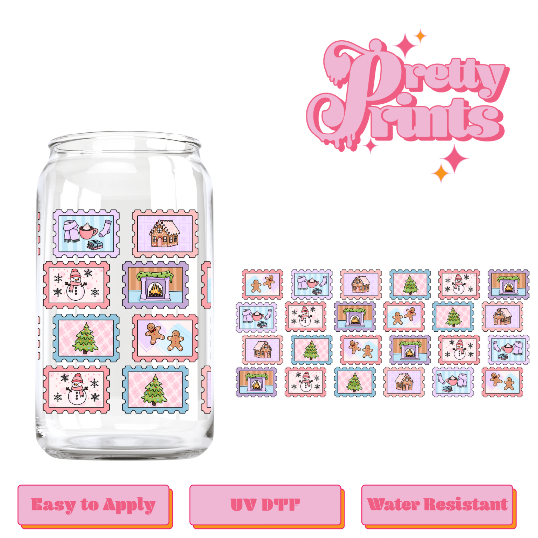 Uvdtf Xmas Stamps