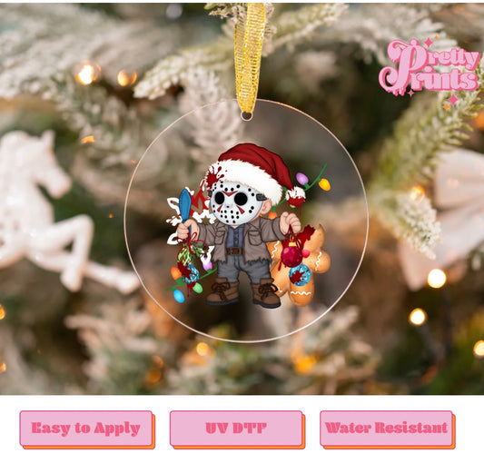 UVDTF DECAL ORNAMENT JB Christmas