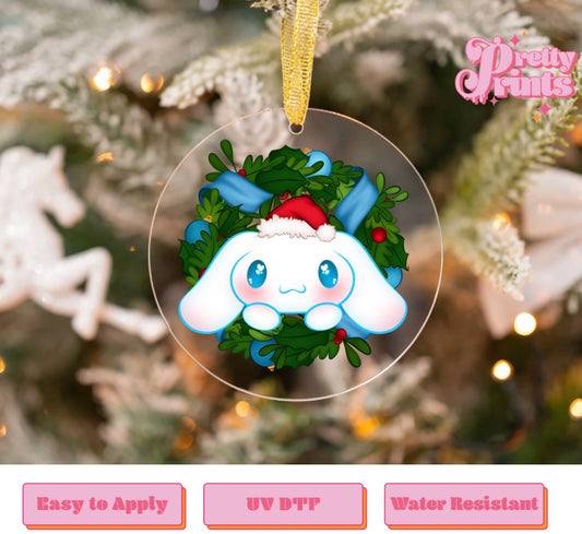UVDTF DECAL ORNAMENT Christmas Cinna