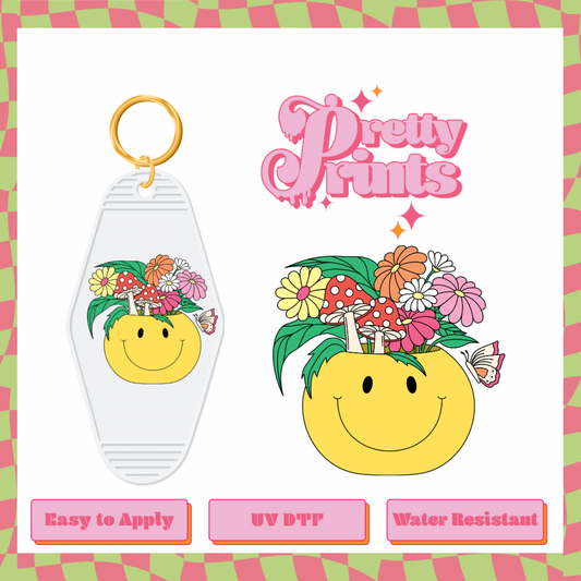 Uvdtf happy vase