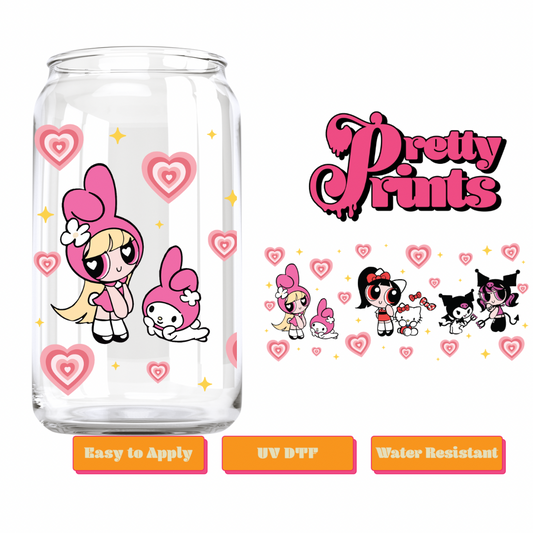 UVDTF kawaii power friends