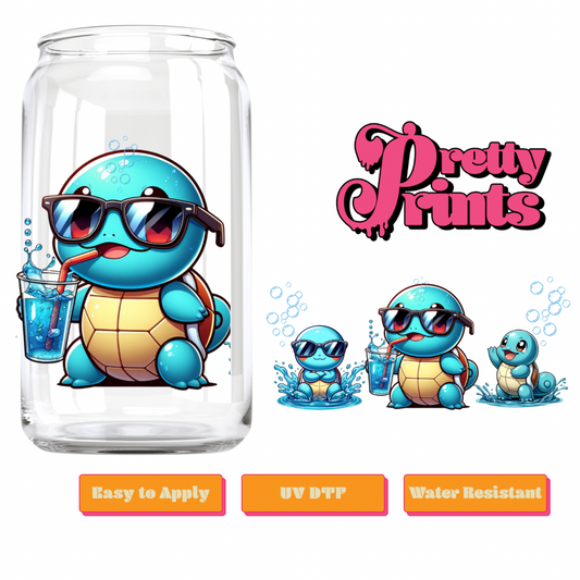 UVDTF turtle splash