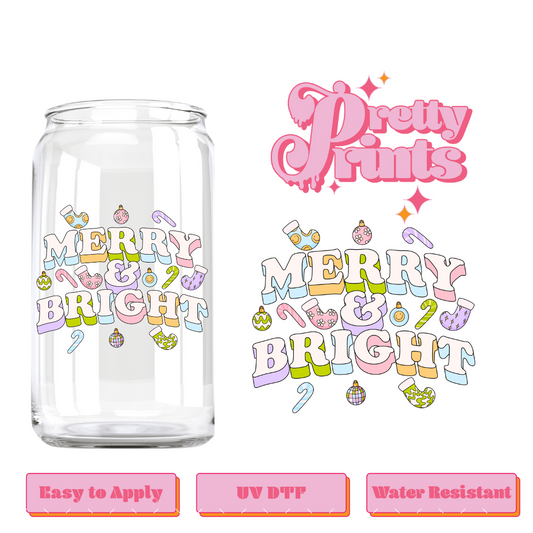 Uvdtf Merry And Bright