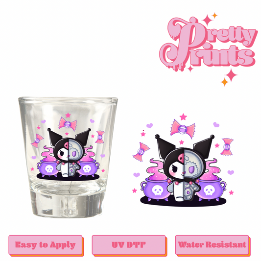 Uvdtf Shot glass kr skeleton