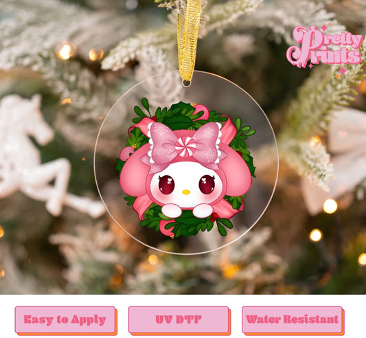 UVDTF DECAL ORNAMENT Christmas MM