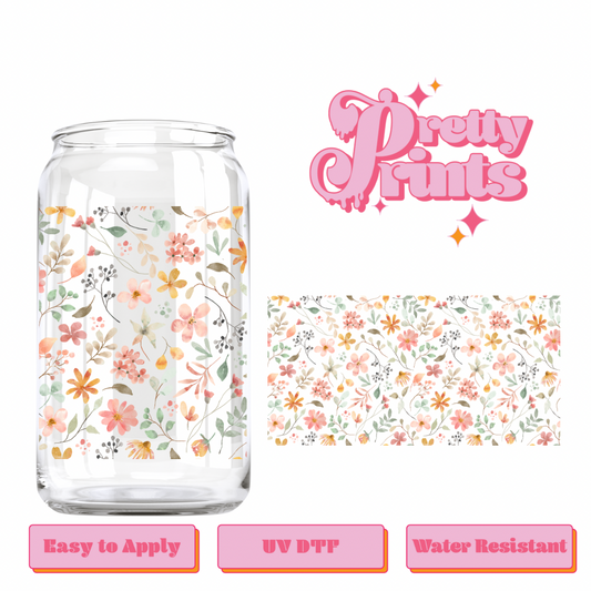 UVDTF Spring flowers
