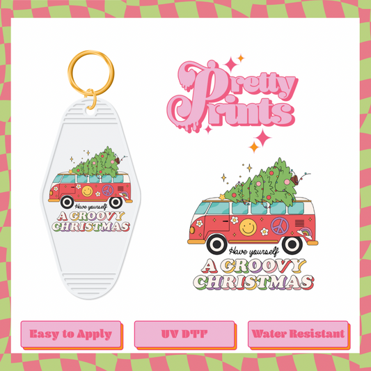 Uvdtf Have A Groovy Christmas