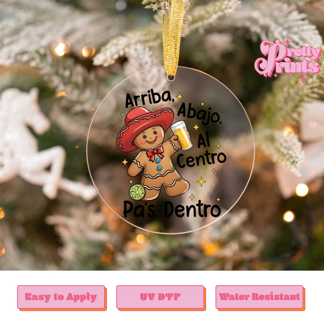 UVDTF DECAL ORNAMENT