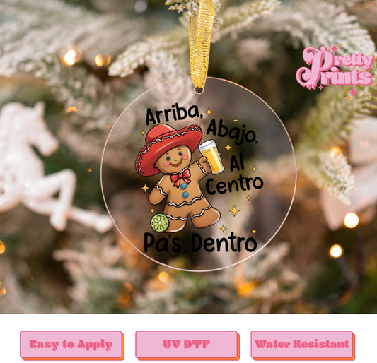 UVDTF DECAL ORNAMENT