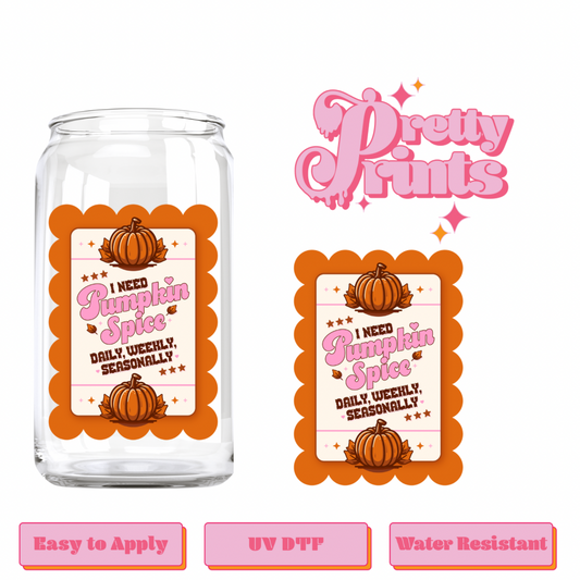 UVDTF Pumpkin Spice