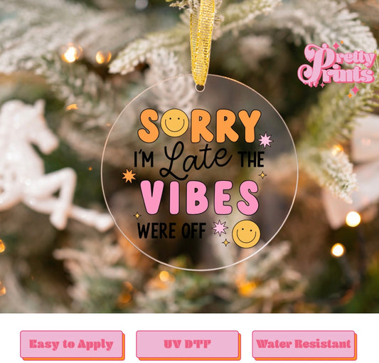 UVDTF DECAL ORNAMENT