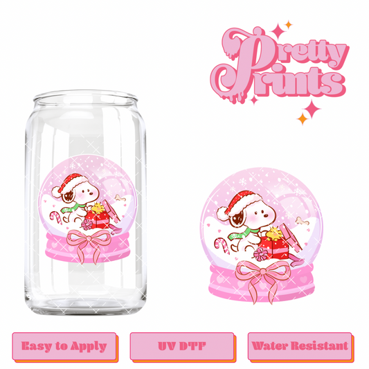 Uvdtf snp snowglobe xmas