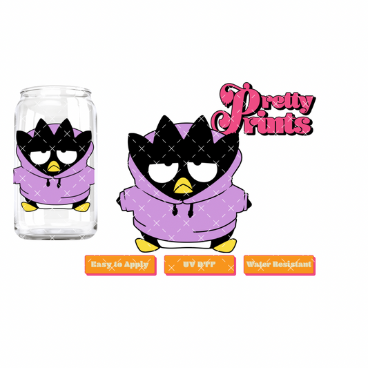 UVDTF Kawaii Badtz Decal