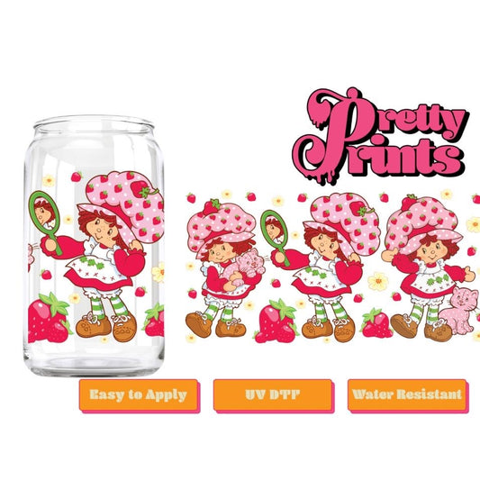 UVDTF Strawberry Girl Mirror