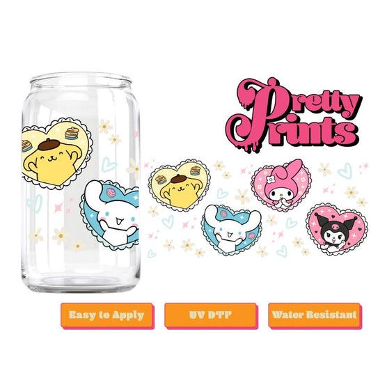 UVDTF Kawaii Friends Hearts